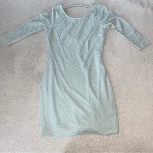 Light Blue Sparkly Dress